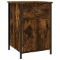 vidaXL Mesitas noche 2 uds madera contrachapada roble humo 40x42x60 cm vidaXL Mesitas noche 2 uds madera contrachapada roble humo 40x42x60 cm