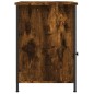 vidaXL Mesitas noche 2 uds madera contrachapada roble humo 40x42x60 cm vidaXL Mesitas noche 2 uds madera contrachapada roble humo 40x42x60 cm