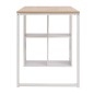vidaXL Escritorio 120x60x75 cm color roble y blanco vidaXL Escritorio 120x60x75 cm color roble y blanco