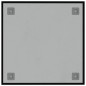vidaXL Pizarra magnética de pared vidrio templado negro 40x40 cm vidaXL Pizarra magnética de pared vidrio templado negro 40x40 cm