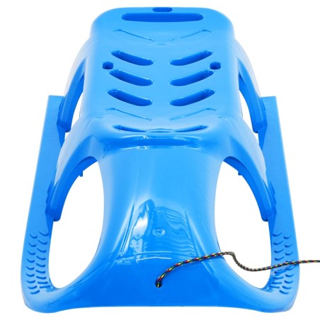 vidaXL Trineo para niños polipropileno azul 102,5x40x23 cm