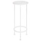vidaXL Juego de soportes de planta 3 pzas estilo vintage metal blanco vidaXL Juego de soportes de planta 3 pzas estilo vintage metal blanco