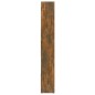vidaXL Estantería madera contrachapada color roble ahumado 67x24x161cm vidaXL Estantería madera contrachapada color roble ahumado 67x24x161cm