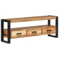 vidaXL Mueble de TV madera maciza de acacia 120x30x45 cm