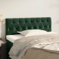vidaXL Cabecero de terciopelo verde oscuro 100x7x78/88 cm vidaXL Cabecero de terciopelo verde oscuro 100x7x78/88 cm