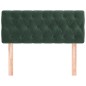 vidaXL Cabecero de terciopelo verde oscuro 100x7x78/88 cm vidaXL Cabecero de terciopelo verde oscuro 100x7x78/88 cm
