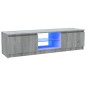 vidaXL Mueble de TV con luces LED gris Sonoma 120x30x35,5 cm vidaXL Mueble de TV con luces LED gris Sonoma 120x30x35,5 cm