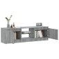 vidaXL Mueble de TV con luces LED gris Sonoma 120x30x35,5 cm vidaXL Mueble de TV con luces LED gris Sonoma 120x30x35,5 cm