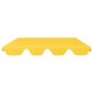 vidaXL Dosel de repuesto columpio jardín amarillo 188/168x145/110 cm vidaXL Dosel de repuesto columpio jardín amarillo 188/168x145/110 cm