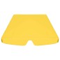 vidaXL Dosel de repuesto columpio jardín amarillo 188/168x145/110 cm vidaXL Dosel de repuesto columpio jardín amarillo 188/168x145/110 cm