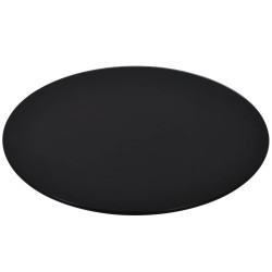 vidaXL Tablero de mesa de cristal templado redondo 700 mm