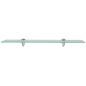 vidaXL Estante flotante de cristal 60x20 cm 8 mm
