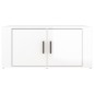 vidaXL Mesa de centro madera contrachapada blanco brillo 80x50x36 cm vidaXL Mesa de centro madera contrachapada blanco brillo 80x50x36 cm