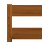 vidaXL Estructura de cama madera maciza pino marrón miel 100x200 cm vidaXL Estructura de cama madera maciza pino marrón miel 100x200 cm