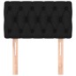vidaXL Cabecero de tela negro 80x7x78/88 cm vidaXL Cabecero de tela negro 80x7x78/88 cm