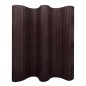 vidaXL Biombo divisor bambú marrón oscuro 250x165 cm vidaXL Biombo divisor bambú marrón oscuro 250x165 cm