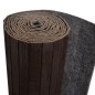 vidaXL Biombo divisor bambú marrón oscuro 250x165 cm vidaXL Biombo divisor bambú marrón oscuro 250x165 cm