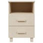 vidaXL Mesitas noche 2 uds HAMAR pino macizo marrón miel 40x35x62 cm vidaXL Mesitas noche 2 uds HAMAR pino macizo marrón miel 40x35x62 cm