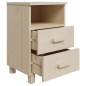vidaXL Mesitas noche 2 uds HAMAR pino macizo marrón miel 40x35x62 cm vidaXL Mesitas noche 2 uds HAMAR pino macizo marrón miel 40x35x62 cm