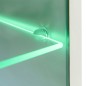 vidaXL Juego de muebles de salón 5 piezas con iluminación LED negro vidaXL Juego de muebles de salón 5 piezas con iluminación LED negro