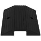 vidaXL Rampa de umbral puente 3 unidades goma 49x40x8 cm vidaXL Rampa de umbral puente 3 unidades goma 49x40x8 cm