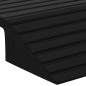 vidaXL Rampa de umbral puente 3 unidades goma 49x40x8 cm vidaXL Rampa de umbral puente 3 unidades goma 49x40x8 cm