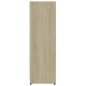 vidaXL Armario de baño madera contrachapada color roble 30x30x95 cm vidaXL Armario de baño madera contrachapada color roble 30x30x95 cm