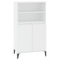 vidaXL Aparador alto madera contrachapada blanco 60x36x110 cm vidaXL Aparador alto madera contrachapada blanco 60x36x110 cm