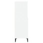 vidaXL Aparador alto madera contrachapada blanco 60x36x110 cm vidaXL Aparador alto madera contrachapada blanco 60x36x110 cm
