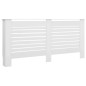 vidaXL Cubierta para radiador MDF blanco 172x19x81,5 cm vidaXL Cubierta para radiador MDF blanco 172x19x81,5 cm