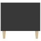 vidaXL Mesa de centro madera contrachapada negro 90x49x45 cm vidaXL Mesa de centro madera contrachapada negro 90x49x45 cm