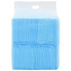 vidaXL Empapadores para mascota 100 unidades 60x60 cm textil no tejido