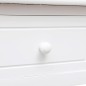 vidaXL Escritorio de madera maciza de Paulownia blanco 108x45x76 cm vidaXL Escritorio de madera maciza de Paulownia blanco 108x45x76 cm