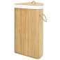 vidaXL Cesto para la ropa sucia de esquina bambú 60 L vidaXL Cesto para la ropa sucia de esquina bambú 60 L