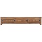 vidaXL Mueble para TV de teca maciza 150x30x30 cm