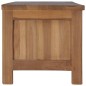 vidaXL Mueble para TV de teca maciza 150x30x30 cm