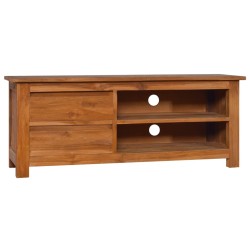 vidaXL Mueble para TV madera maciza de teca 100x30x40 cm