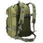 vidaXL Mochila estilo militar 50 L verde oliva