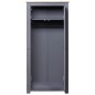 vidaXL Armario madera maciza pino gris Panamá Range 80x50x171,5 cm vidaXL Armario madera maciza pino gris Panamá Range 80x50x171,5 cm