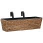vidaXL Conjunto de jardineras 2 unidades jacinto de agua  