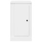 vidaXL Aparador madera contrachapada blanco brillante 37,5x35,5x67,5cm vidaXL Aparador madera contrachapada blanco brillante 37,5x35,5x67,5cm
