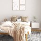 vidaXL Armario de pared 2 uds madera maciza de pino blanco 45x30x35 cm