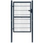 vidaXL Cancela de valla 2D individual gris antracita 106x230 cm vidaXL Cancela de valla 2D individual gris antracita 106x230 cm