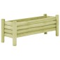 vidaXL Arriate de madera de pino impregnada 120x40x42 cm