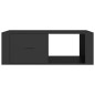 vidaXL Mesa de centro madera contrachapada negro 100x50,5x35 cm vidaXL Mesa de centro madera contrachapada negro 100x50,5x35 cm