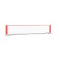 vidaXL Red de tenis poliéster negro y rojo 500x100x87 cm vidaXL Red de tenis poliéster negro y rojo 500x100x87 cm