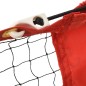 vidaXL Red de tenis poliéster negro y rojo 500x100x87 cm vidaXL Red de tenis poliéster negro y rojo 500x100x87 cm