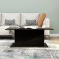vidaXL Mesa de centro madera contrachapada negro 102x55,5x40 cm vidaXL Mesa de centro madera contrachapada negro 102x55,5x40 cm