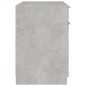 vidaXL Escritorio de madera contrachapada gris hormigón 100x50x75 cm vidaXL Escritorio de madera contrachapada gris hormigón 100x50x75 cm