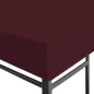 vidaXL Toldo de cenador burdeos 310 g/m² 3x4 m vidaXL Toldo de cenador burdeos 310 g/m² 3x4 m